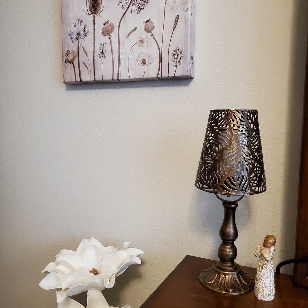 Antique Bronze/Black Table Lamp